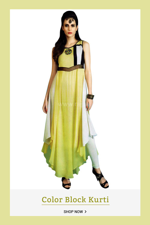 Colorblockkurti