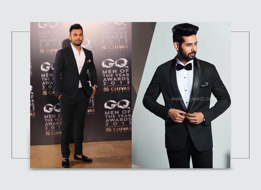 Black color Suit